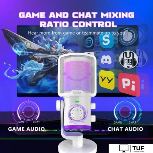 Проводной микрофон FIFINE TAM6 (белый)