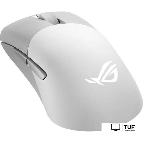 Игровая мышь ASUS ROG Keris Wireless AimPoint Moonlight White