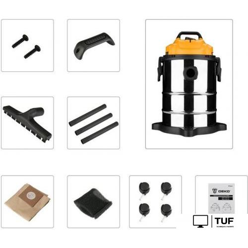 Пылесос Deko DKVC-1400-15S