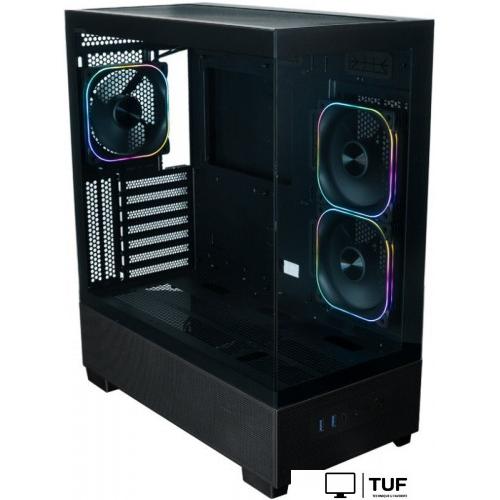 Корпус XASTRA Q500 3ARGB-FG-C10-UC (черный)