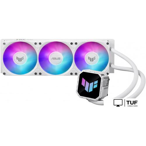 Система жидкостного охлаждения для процессора ASUS TUF Gaming LC III 360 ARGB (белый)