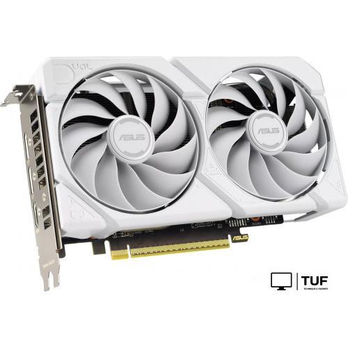 Видеокарта ASUS Dual Radeon RX 9060 XT 16GB GDDR6 White Edition DUAL-RX9060XT-16G-WHITE