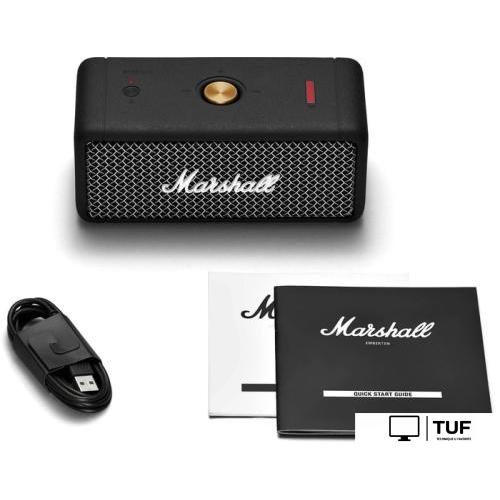 Беспроводная колонка Marshall Emberton (черный)