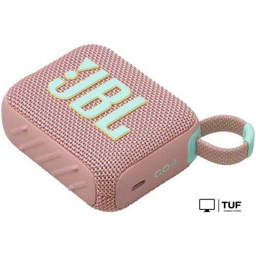 Беспроводная колонка JBL Go 4 (розовый)