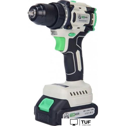 Дрель-шуруповерт Torker MA20-3 (с 2-мя АКБ, кейс, оснастка)