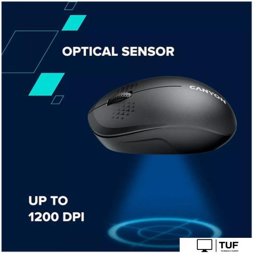 Мышь Canyon MW-04 (черный)