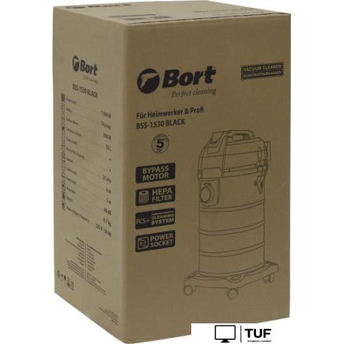 Пылесос Bort BSS-1530 Black