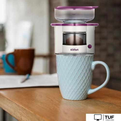 Капельная кофеварка Kitfort KT-7576