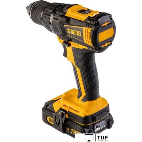 Дрель-шуруповерт Denzel BLDL-IB-IB-18-02 (с 2-мя АКБ, кейс)
