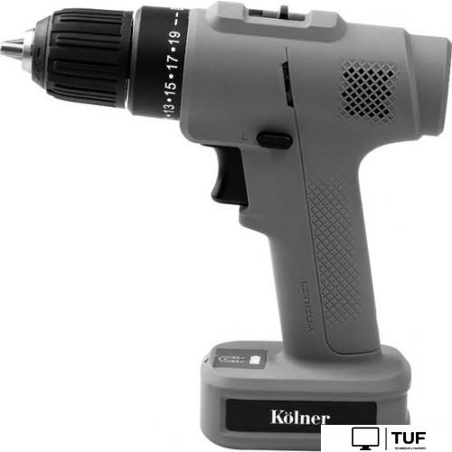 Дрель-шуруповерт Kolner KCD 12/2BL Graphite (с 1-им АКБ, оснастка, кейс)