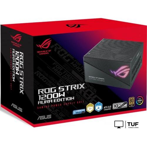 Блок питания ASUS ROG Strix 1200W Gold Aura Edition ROG-STRIX-1200G-AURA-GAMING