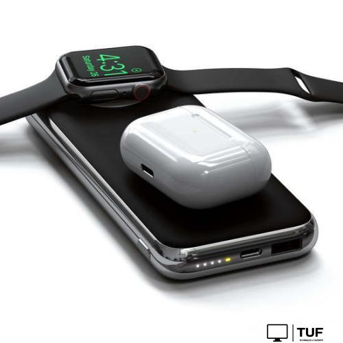 Внешний аккумулятор Satechi Quatro Wireless 10000 mAh