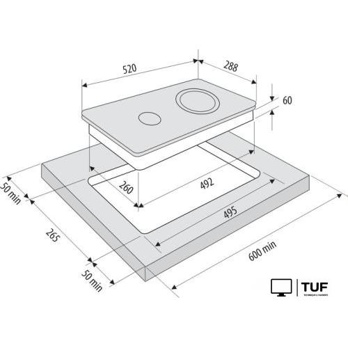 Варочная панель Krona Corto 30 BL