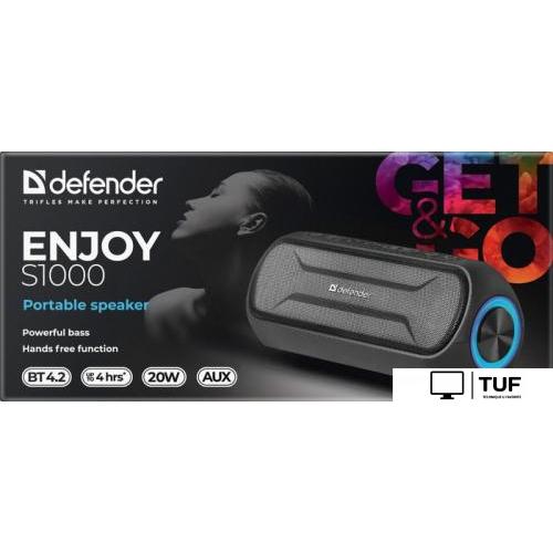 Беспроводная колонка Defender Enjoy S1000 (черный)