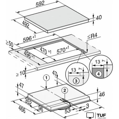 Варочная панель Miele KM 6520 FL