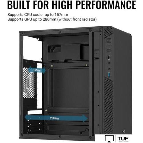 Корпус AeroCool CS-106 CS-106-S-BK-v1