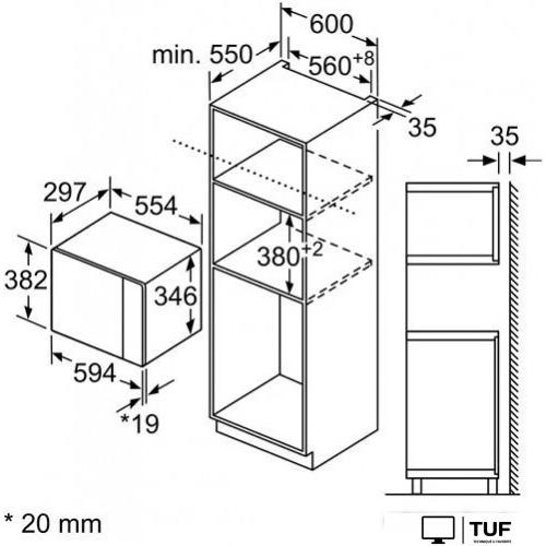 Микроволновая печь Bosch BFL524MS0