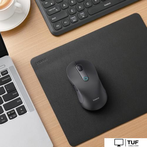 Мышь Baseus F02 Ergonomic Wireless Mouse (черный, без батарейки в комплекте)