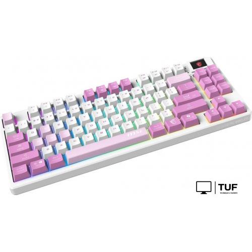 Клавиатура MSI Forge GK600 TKL Wireless Violet
