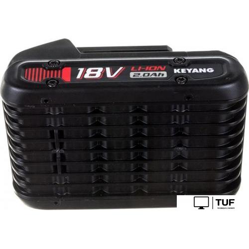 Дрель-шуруповерт Keyang DD18BL-W Set (с 2-мя АКБ, кейс)