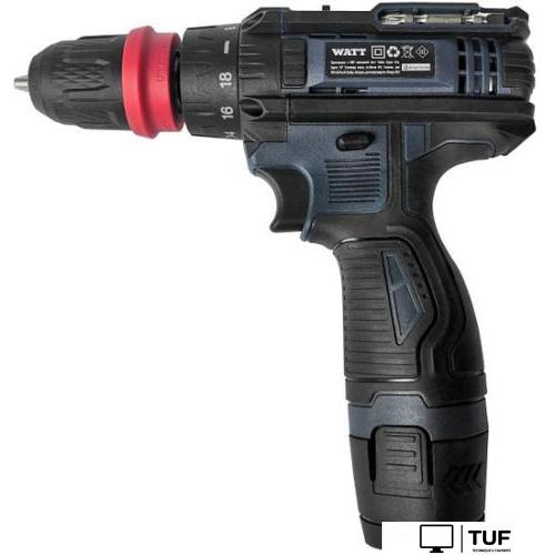 Дрель-шуруповерт WATT WAS-12Li-3 1.012.025.23 (с 2-мя АКБ, кейс)
