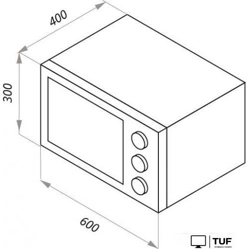 Мини-печь MAUNFELD CEMOA.456.S1