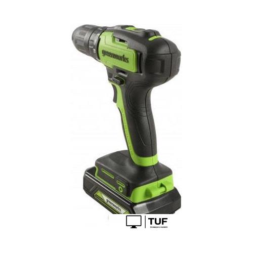 Дрель-шуруповерт Greenworks GD24DD35 3704007 (без АКБ)