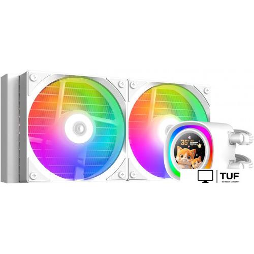Система жидкостного охлаждения для процессора ID-Cooling FX240 LCD White