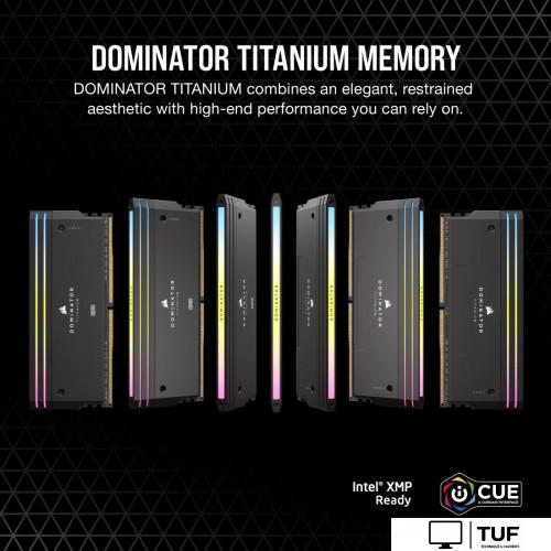 Оперативная память Corsair Dominator Titanium RGB 2x32ГБ DDR5 6600 МГц CMP64GX5M2X6600C32