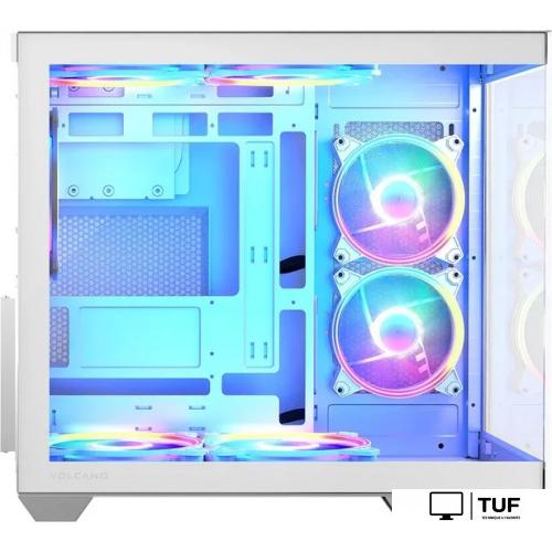 Корпус MODECOM Volcano Panorama Apex ARGB 5F Midi (белый)