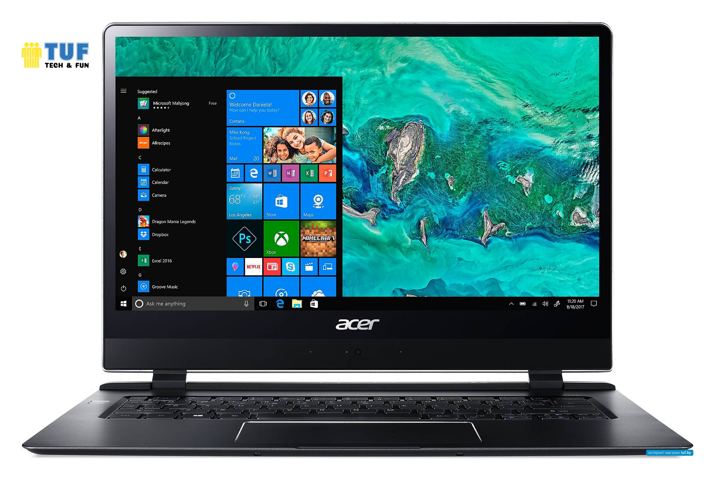 Ноутбук Acer Swift 7 Pro SF714-51T-M3K8 NX.GUHEK.002