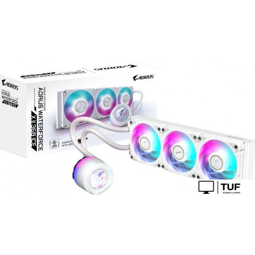 Система жидкостного охлаждения для процессора Gigabyte Aorus Waterforce X II 360 Ice