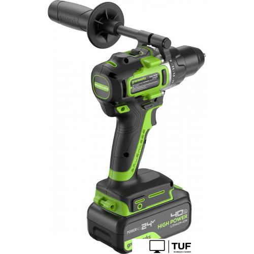 Дрель-шуруповерт Greenworks GD24DD90 3707507CUD (с 2-мя АКБ)