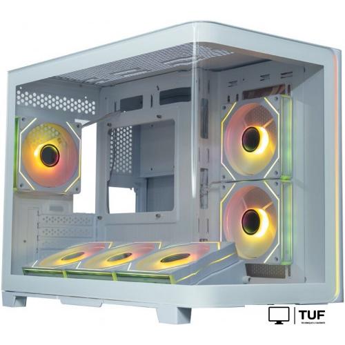 Корпус XASTRA QR600M 6ARGB C10-UC (белый)