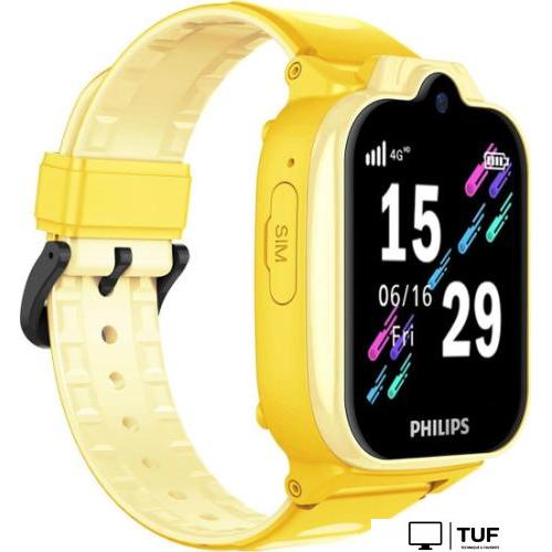 Детские умные часы Philips W6610 (желтый)