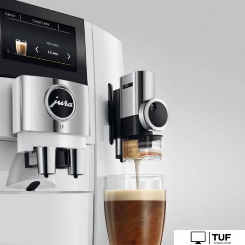 Кофемашина JURA J8 Piano White EA 15460