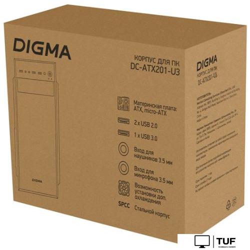 Корпус Digma DC-ATX201-U3
