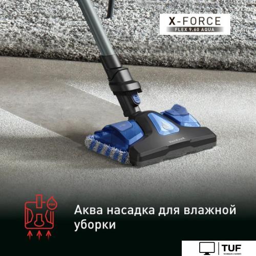 Вертикальный пылесос с влажной уборкой Tefal X-Force Flex 9.60 Aqua TY20C7WO