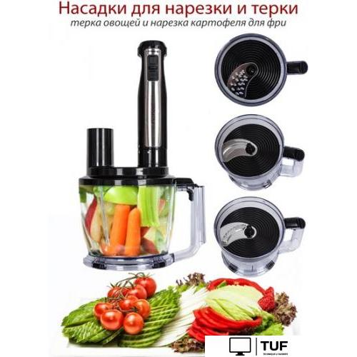 Погружной блендер Pioneer HB135S (черный)