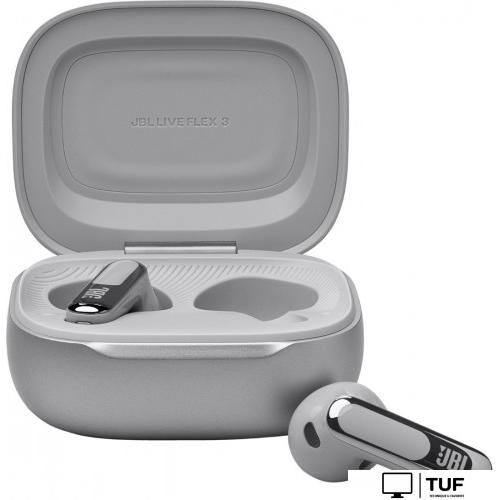 Наушники JBL Live Flex 3 (серебристый)