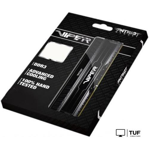 Оперативная память Patriot Viper 3 Black Mamba 2x8GB KIT DDR3 PC3-12800 (PV316G160C0K)