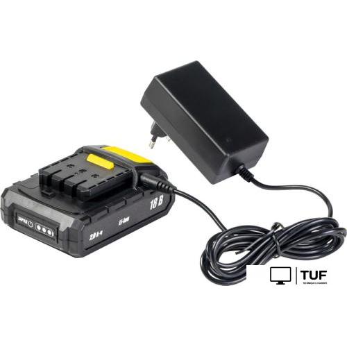 Дрель-шуруповерт Kolner KCD 18/2LC (с 2-мя АКБ)