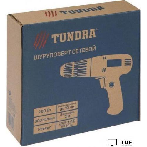 Дрель-шуруповерт Tundra 5437452