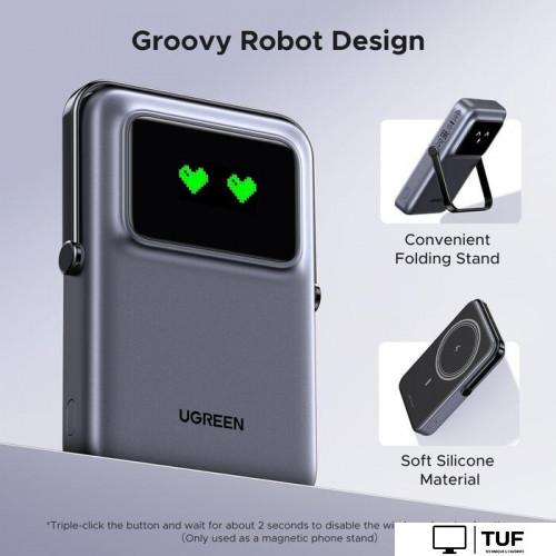 Внешний аккумулятор Ugreen PB764 10000mAh (серый)