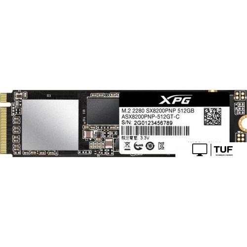 SSD ADATA XPG SX8200 Pro 512GB ASX8200PNP-512GT-C