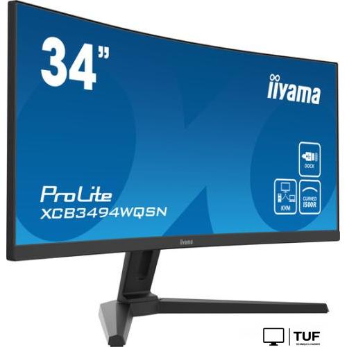 Монитор Iiyama ProLite XCB3494WQSN-B1