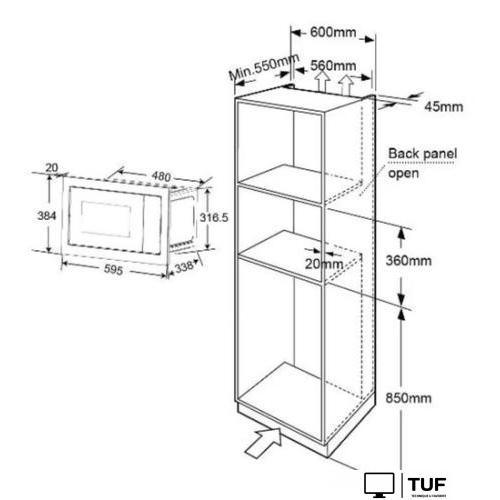 Микроволновая печь Thomson BMO10-S2102