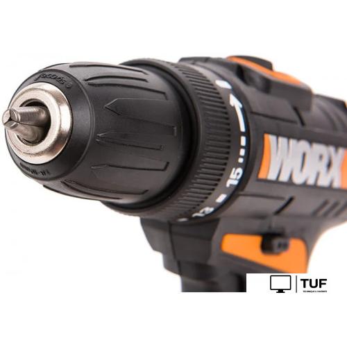 Дрель-шуруповерт Worx WX101.2 (с 1-м АКБ, кейс)