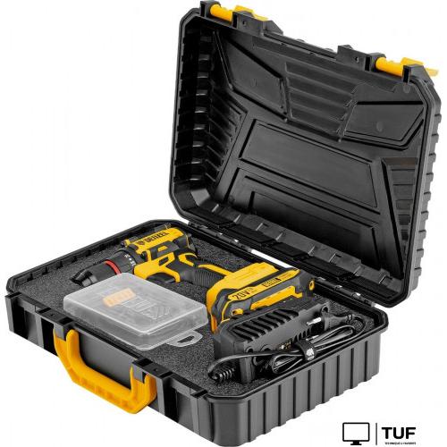 Дрель-шуруповерт Denzel CDH-BL-20 (с 2-мя АКБ, кейс)