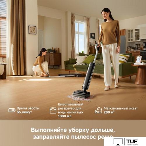 Вертикальный моющий пылесос Dreame G12 Pro Wet and Dry Vacuum HHR32A (евровилка, черный)